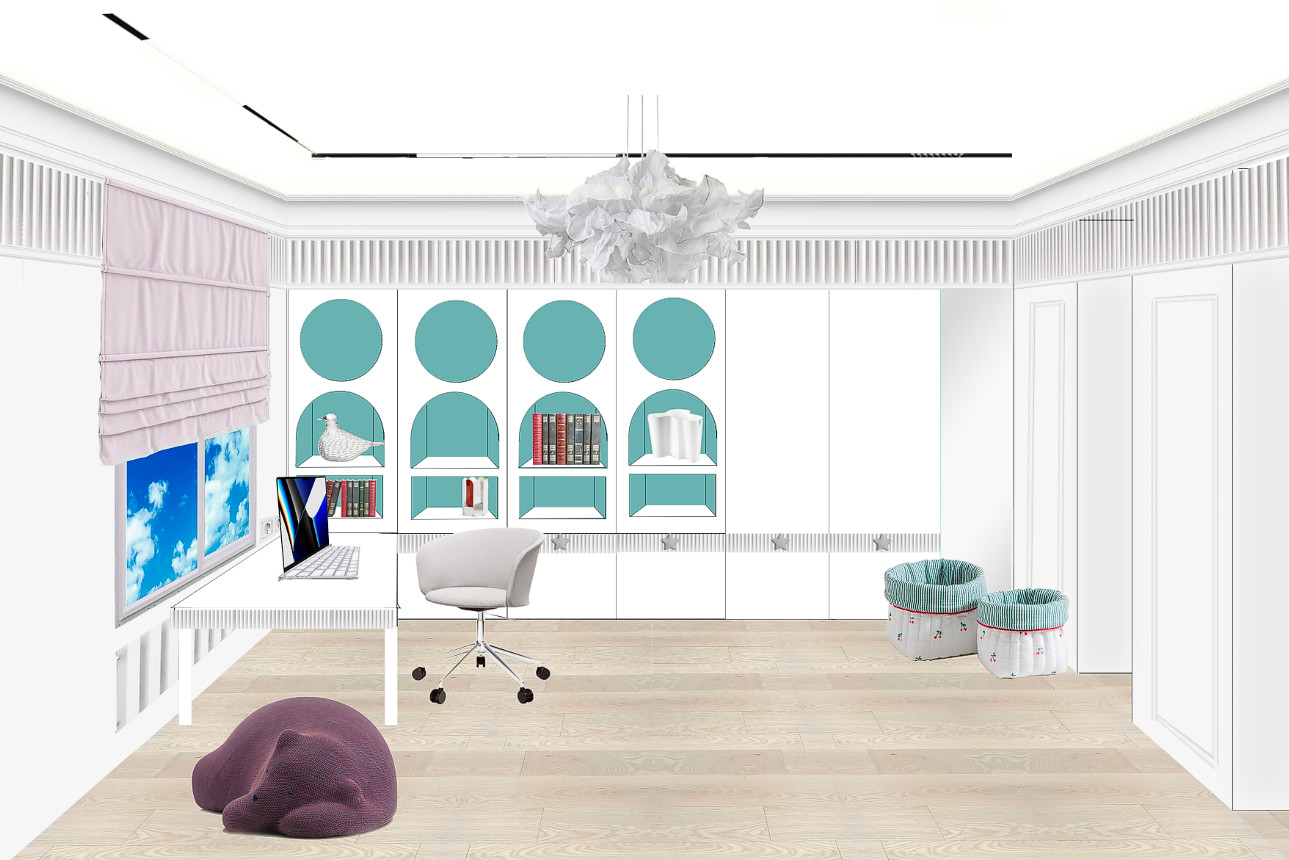 Коллажи интерьеров