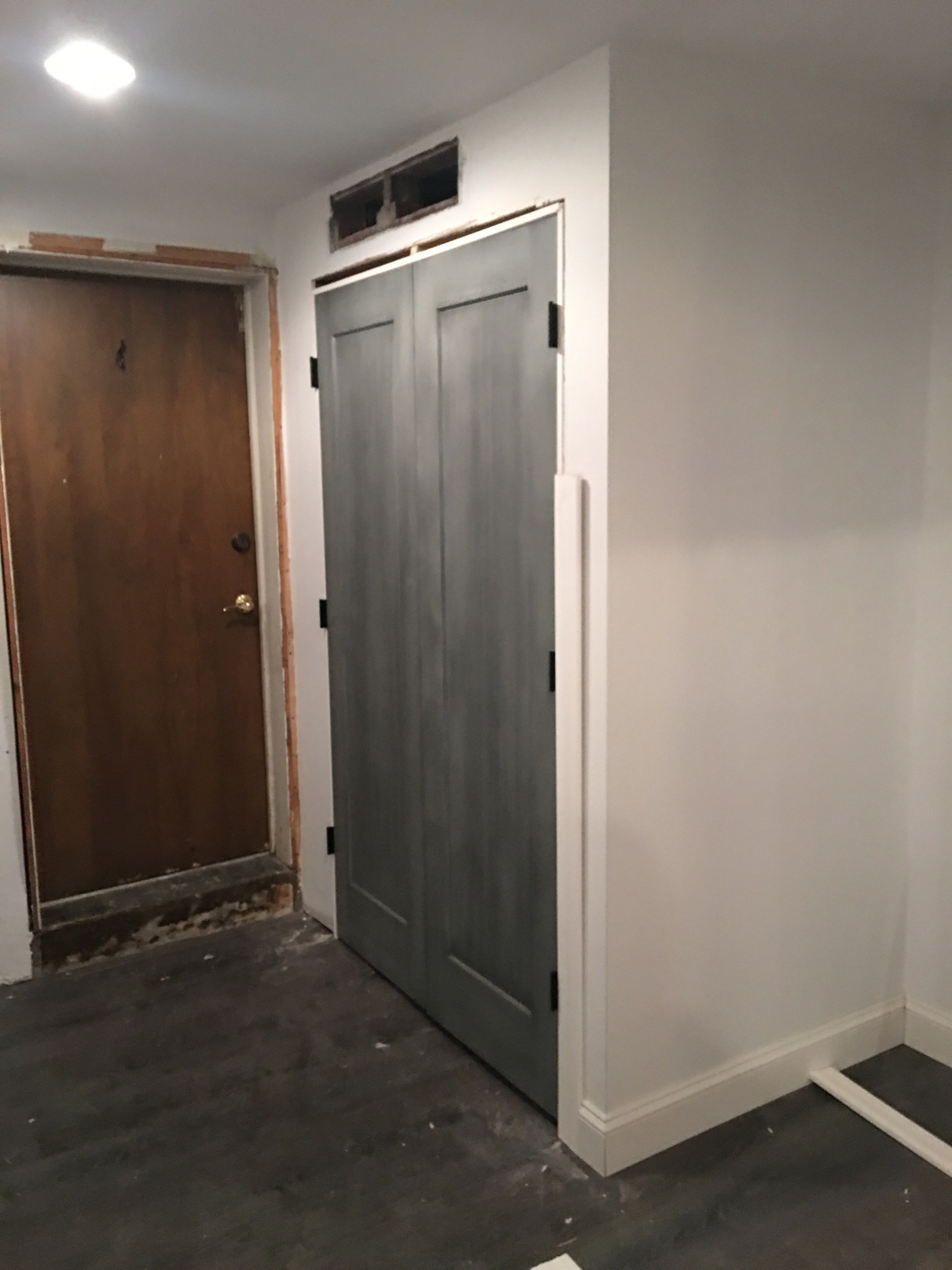 Custom bathroom and back room office/workout/pet room