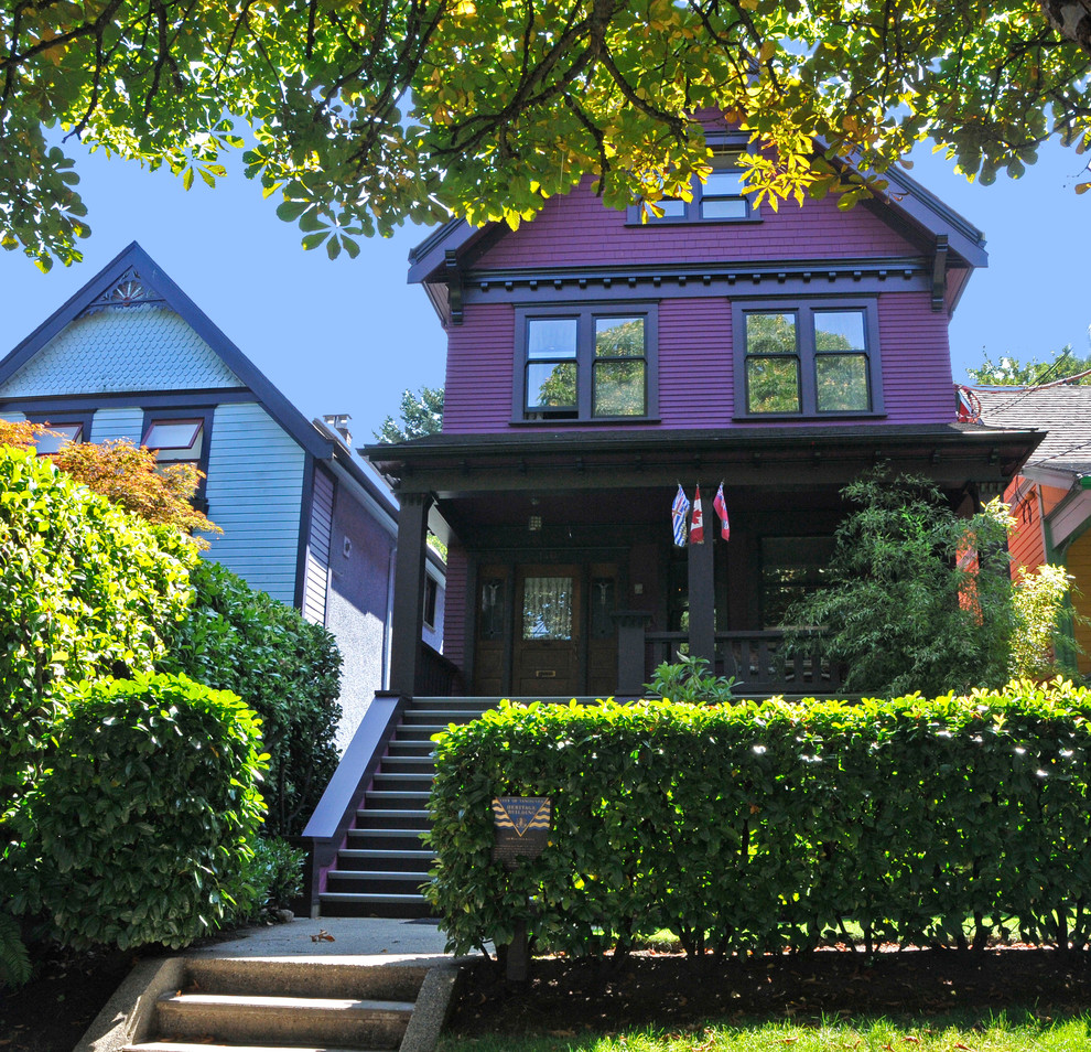 Photo of an eclectic exterior in Vancouver.