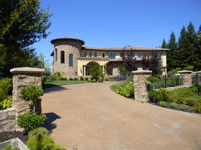 Custom Landscape (DS Residence) mediterranean-exterior