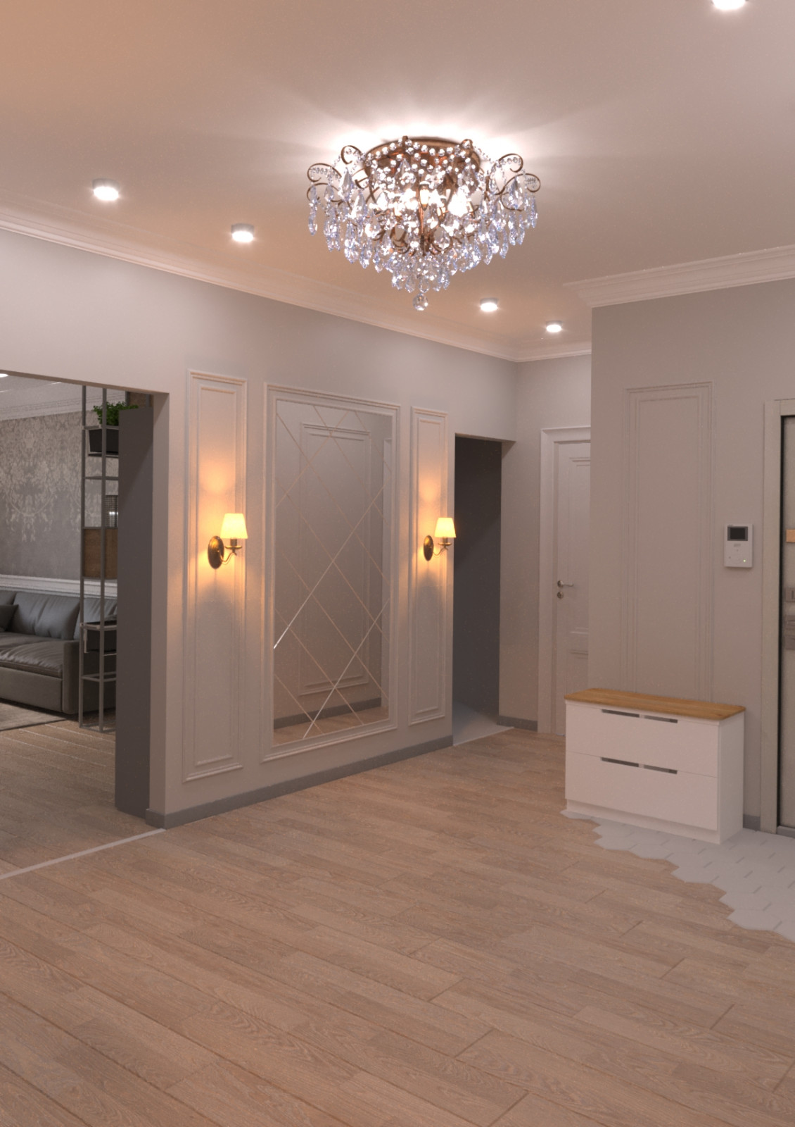 3 Комнатная квартира в ЖК Париж