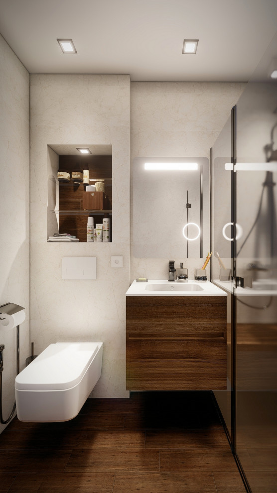 Дизайн проект квартиры-студии 32 м2