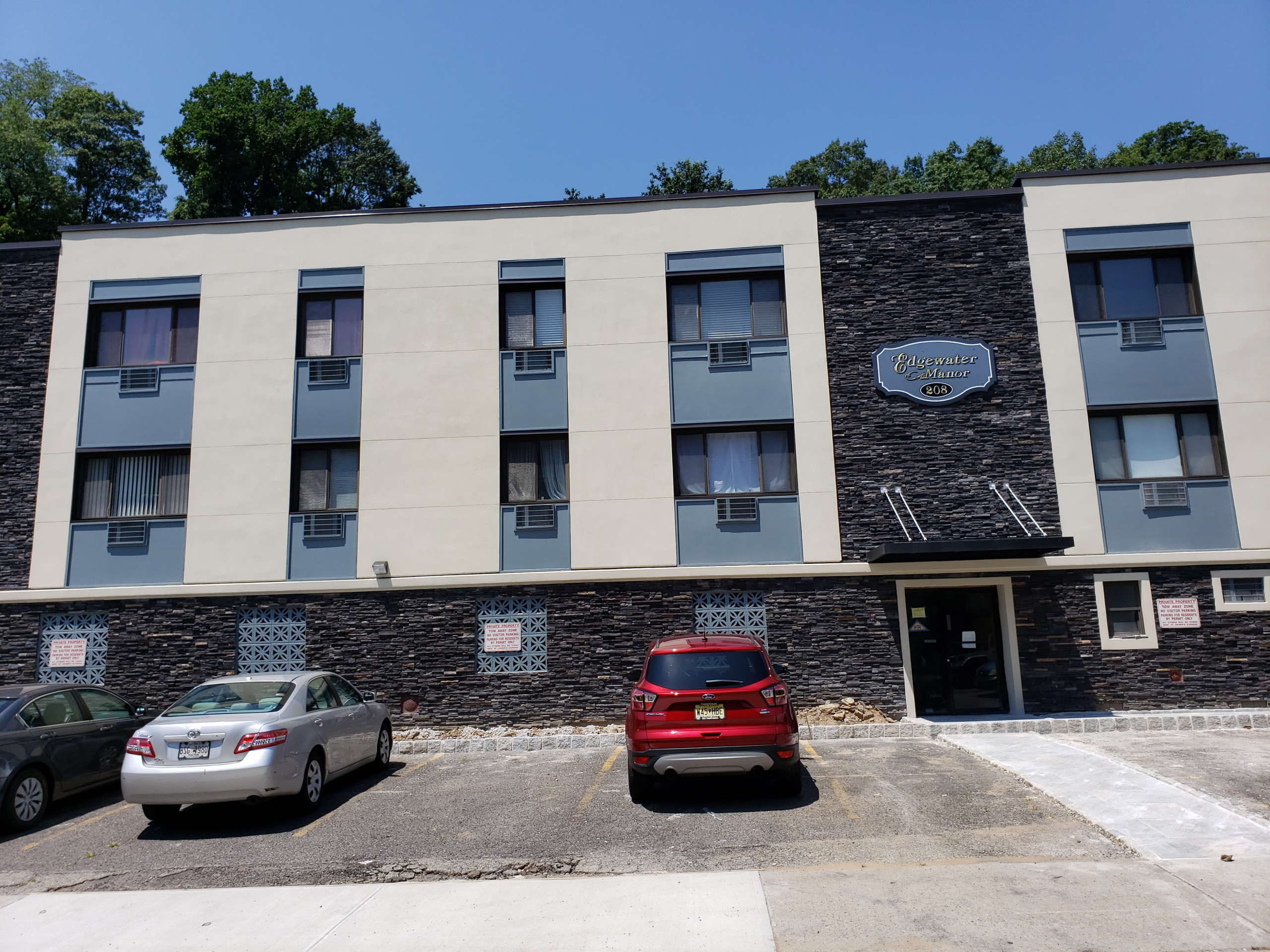 Exterior Renovation of Facade of Multi-Unit Building