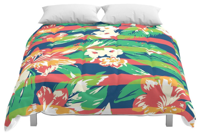 Society6 Tropical Comforter Tropical Comforters And Comforter