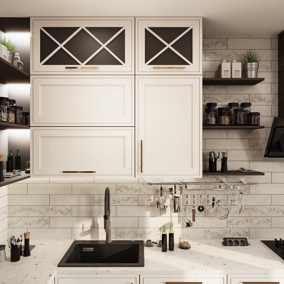 Дизайн кухни-гостиной