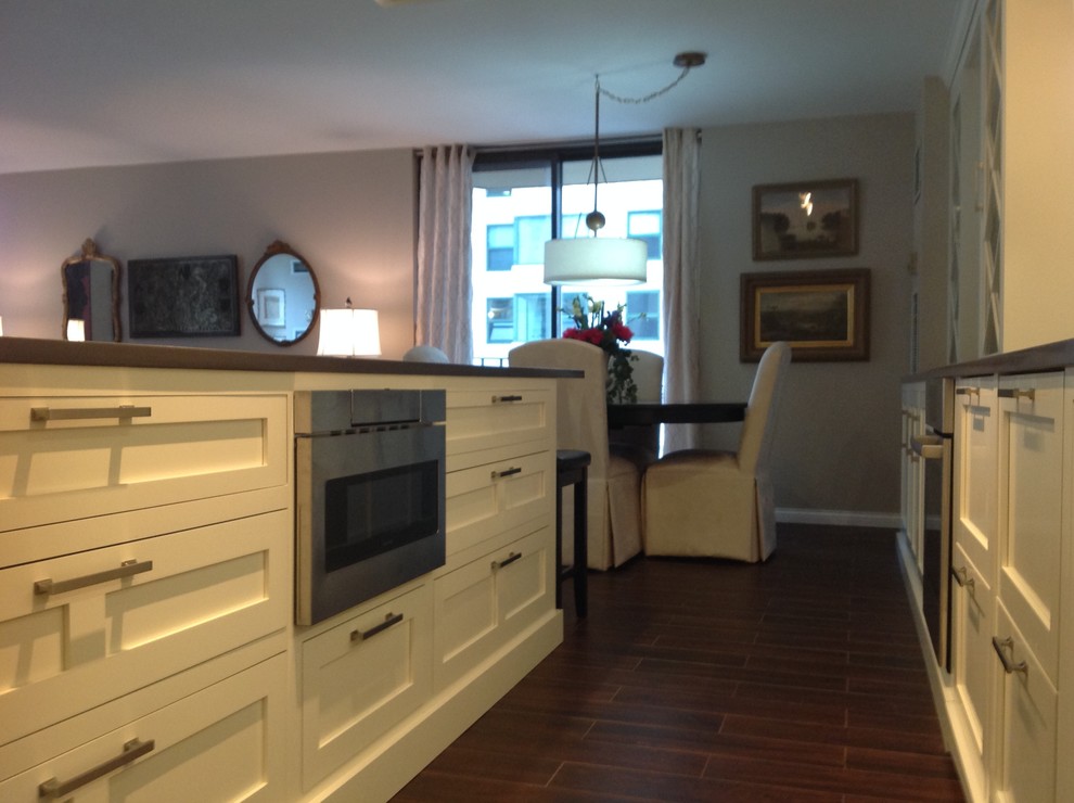 Kitchen - transitional kitchen idea in Chicago