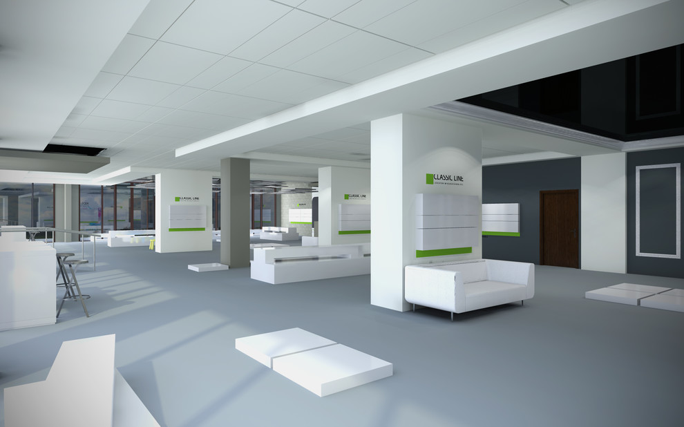 Торговый зал магазин люстр