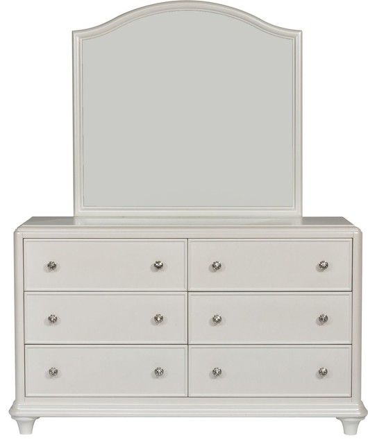 Liberty Furniture Stardust Youth Dresser And Mirror Traditional