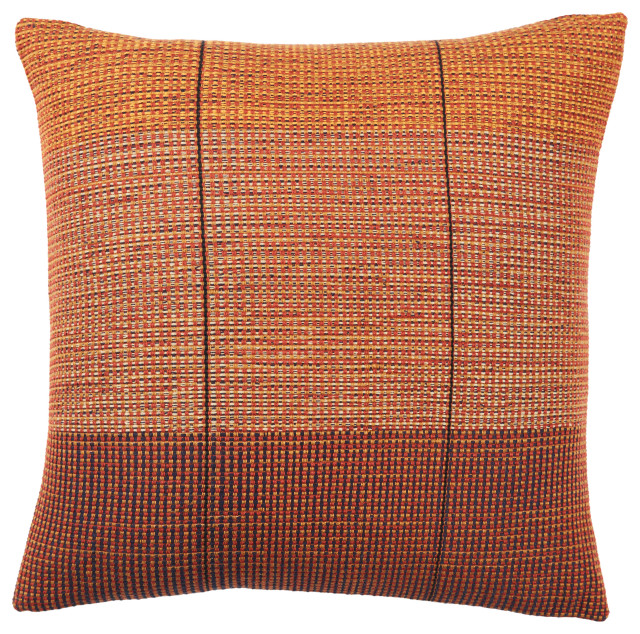 Jaipur Living Impur Tribal Red/Gold Down Pillow 18" Square