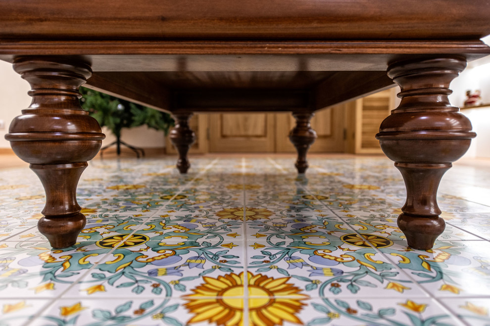 Реализованный проект в московском районе - Квартира в средиземноморском стиле