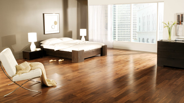 Preverco walnut nuance - Contemporary - Bedroom - Montreal ...