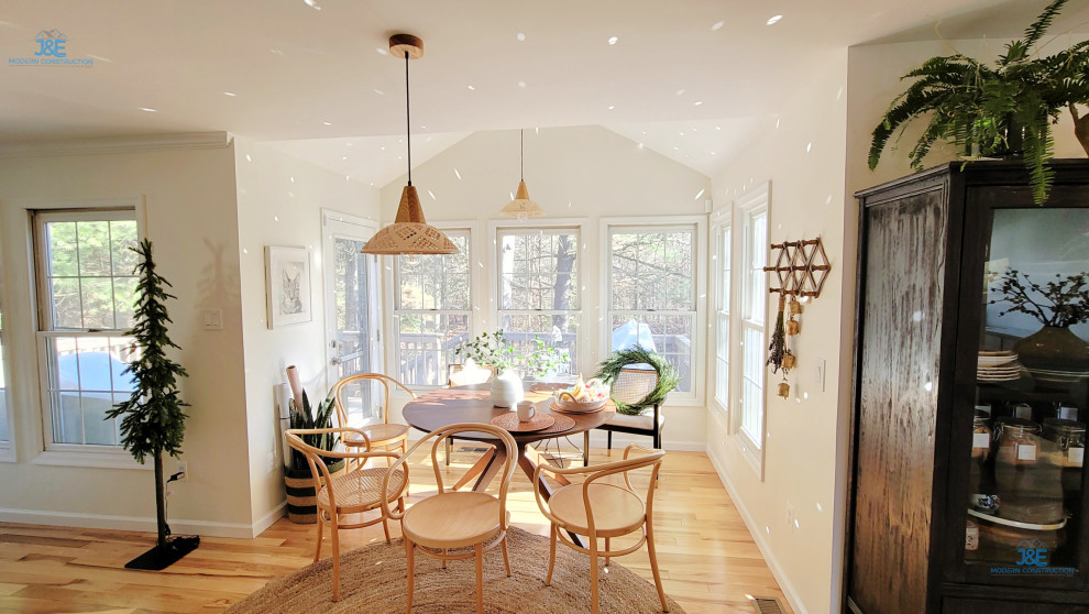 Example of a mountain style kitchen design in Baltimore