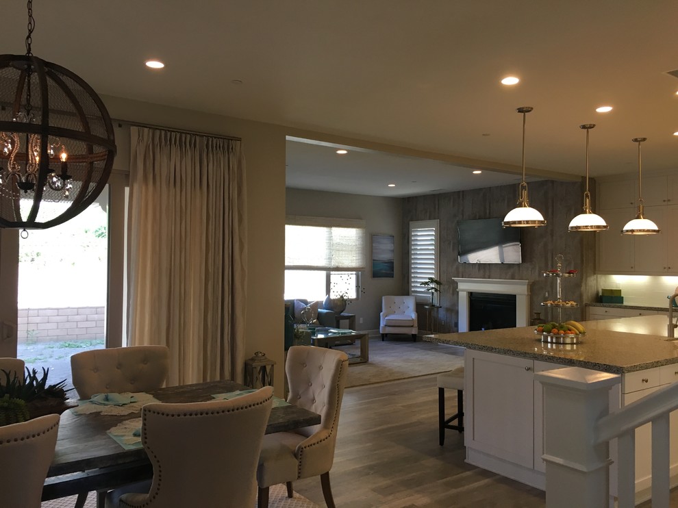 Inspiration for a transitional kitchen remodel in Orange County