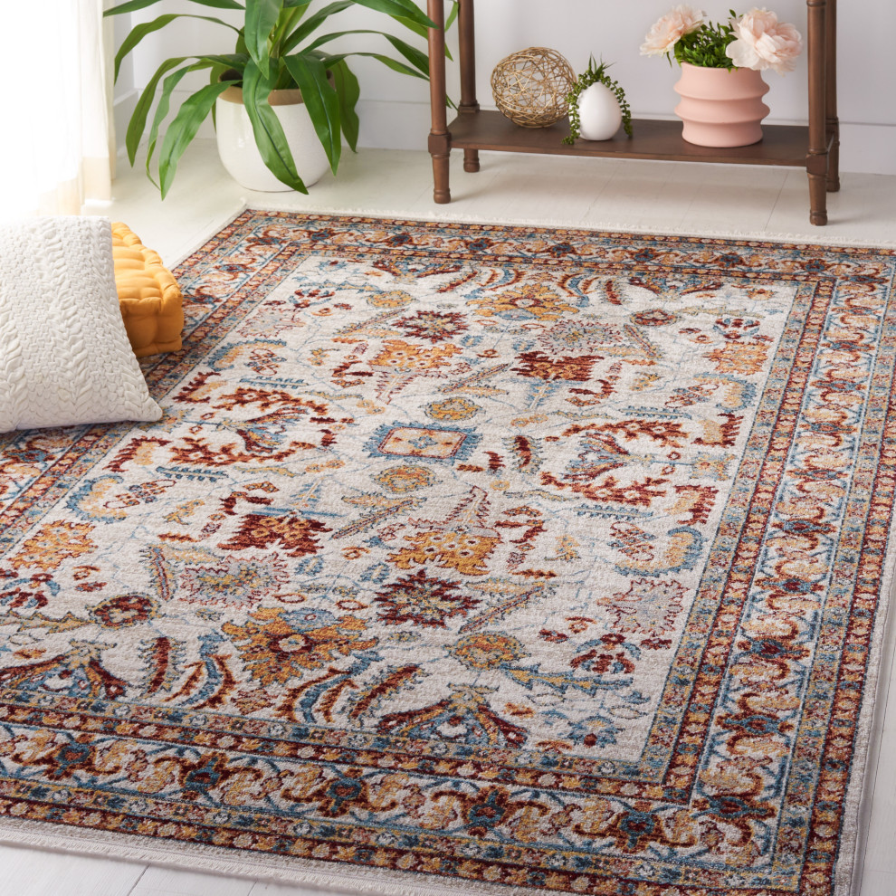 Safavieh Machine Washable Bayside Collection BAY112 Rug Mediterranean