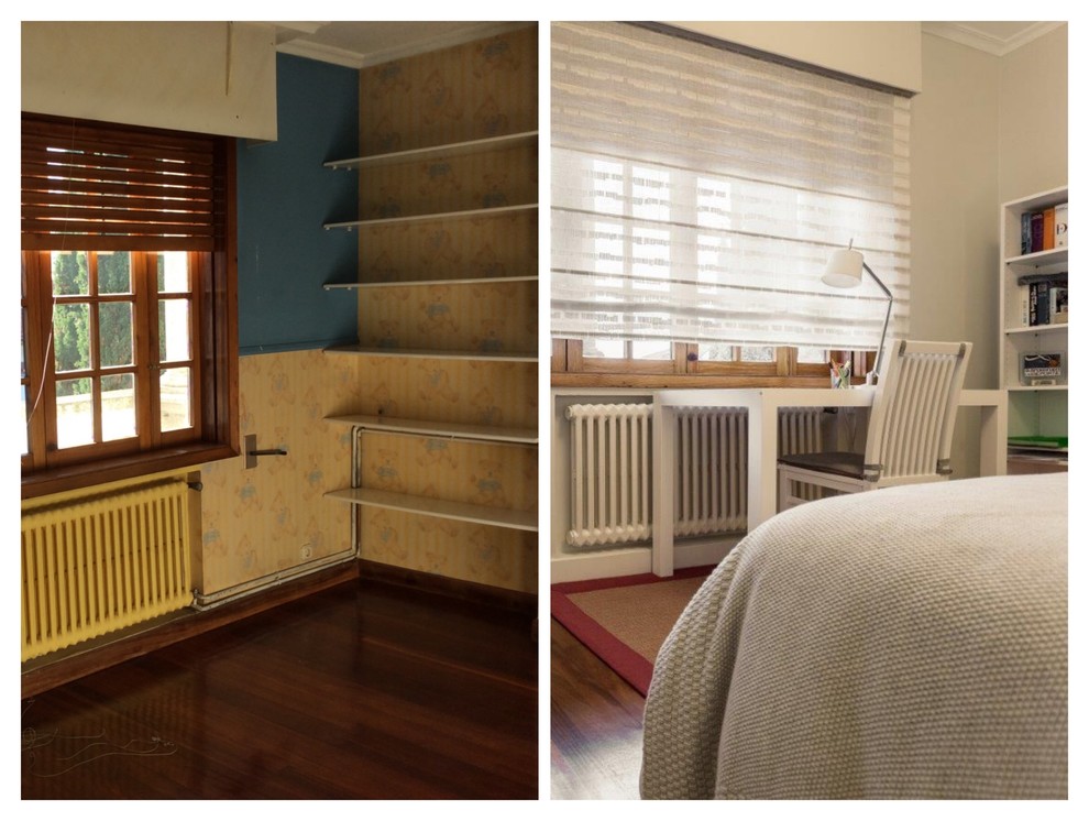 EL ANTES Y EL DESPUES DE UN PISO DE LOS AÑOS 70