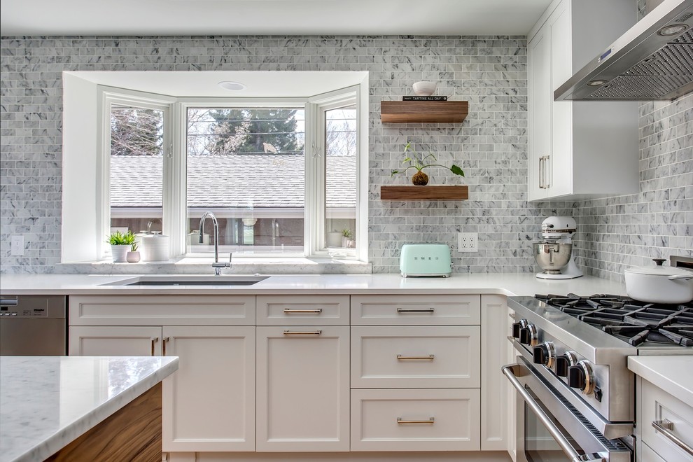 Kitchen - transitional kitchen idea