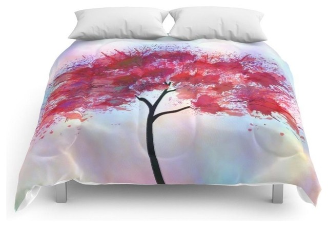 Indian Summer Comforter Contemporary Comforters And Comforter