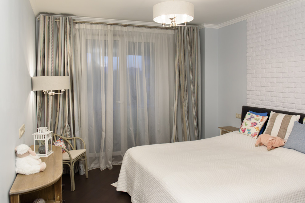 Сливочное настроение. Квартира для молодой семьи на ул. Кастанаевская. Спальня.