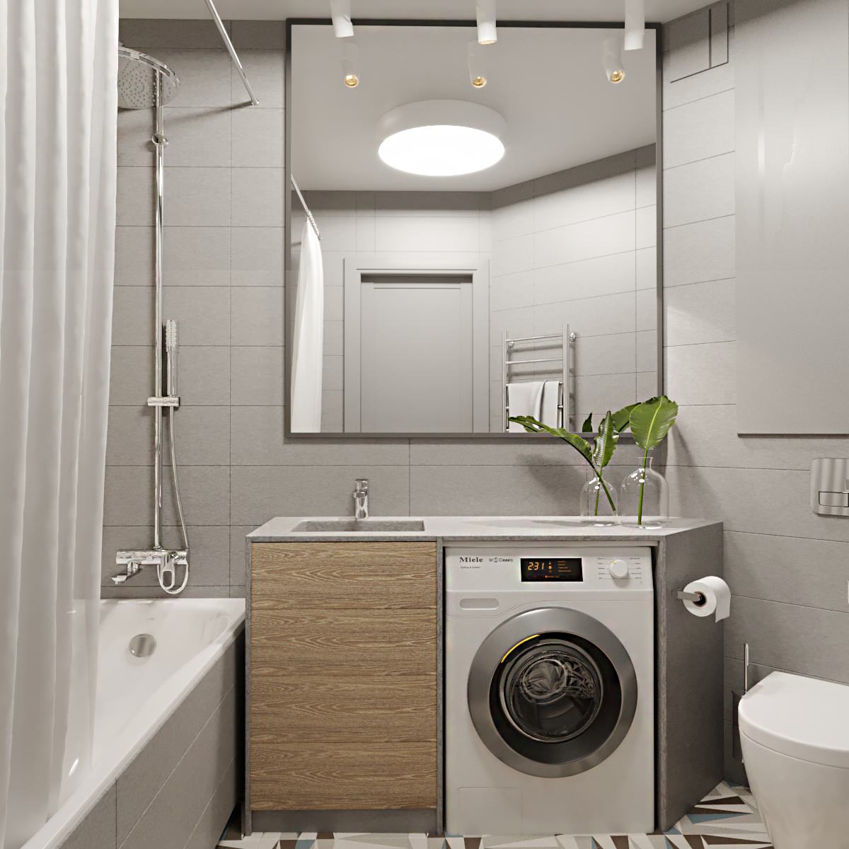 Сканди в сером