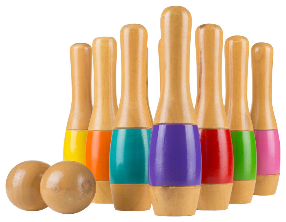 large lawn bowling set