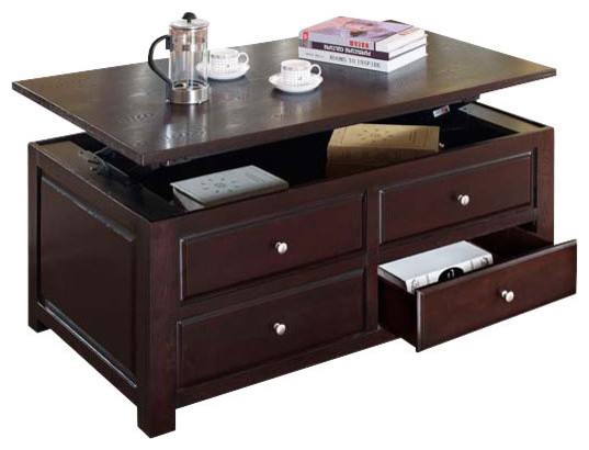 Malden Coffee Table With Lift Top Espresso Transitional Tables By Acme Furniture Houzz Malden Coffee Table With Lift Top, Morgan Espresso Lift Top Coffee Table