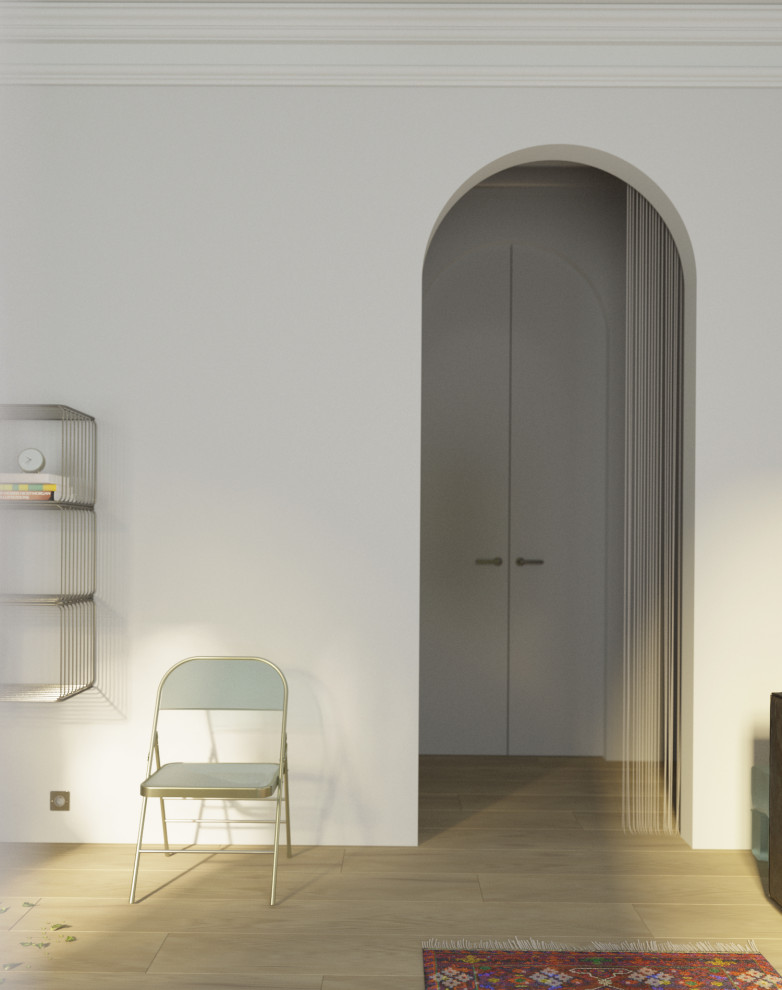 Кабинет, зона гардероба