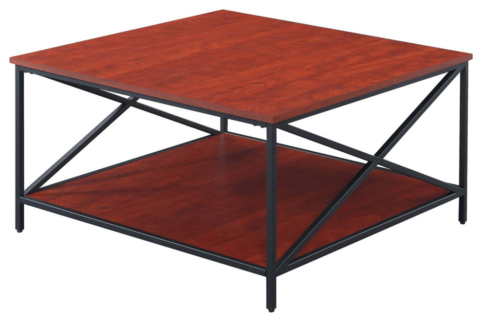 Tucson Metal Square Coffee Table Industrial Coffee Tables by