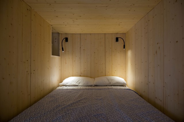 Flat 35 square meter bedroom