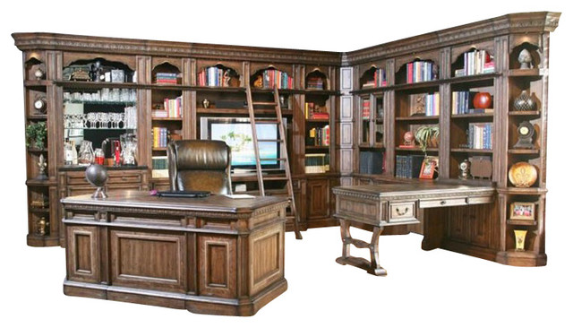 Parker House Aria Library Wall Set Traditional Bookcases By Parker House Aria Library Wall Set Traditional Bookcases