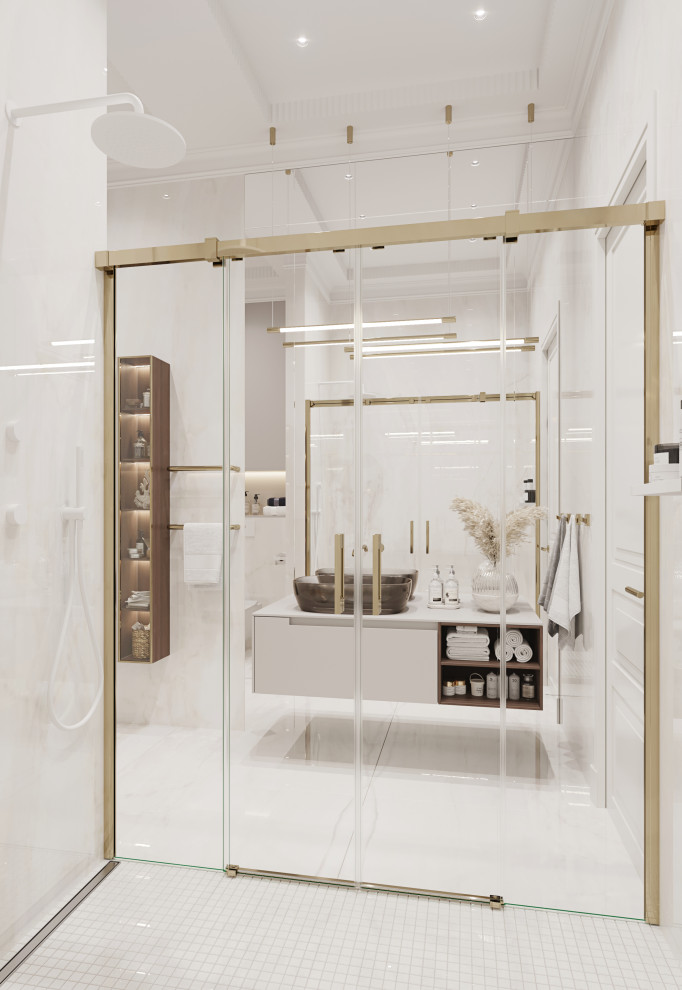 Дизайн-проект квартиры в ЖК "Императорский яхтъ-клуб"