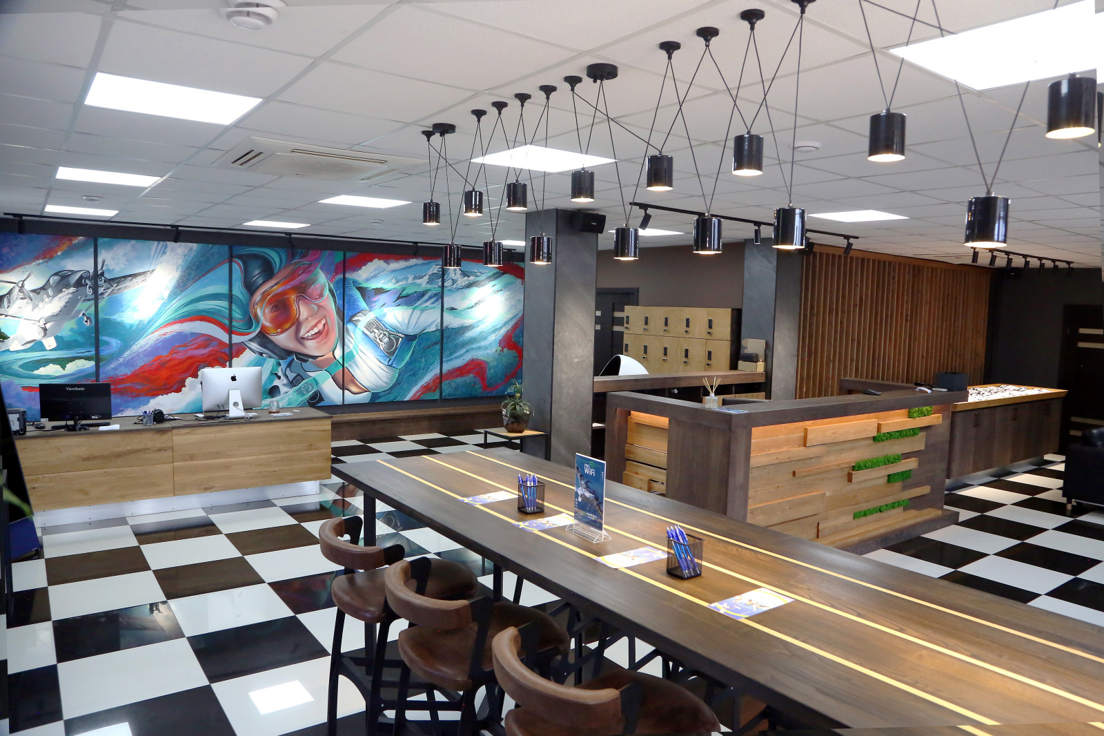 Парашютный центр в городе Адлер