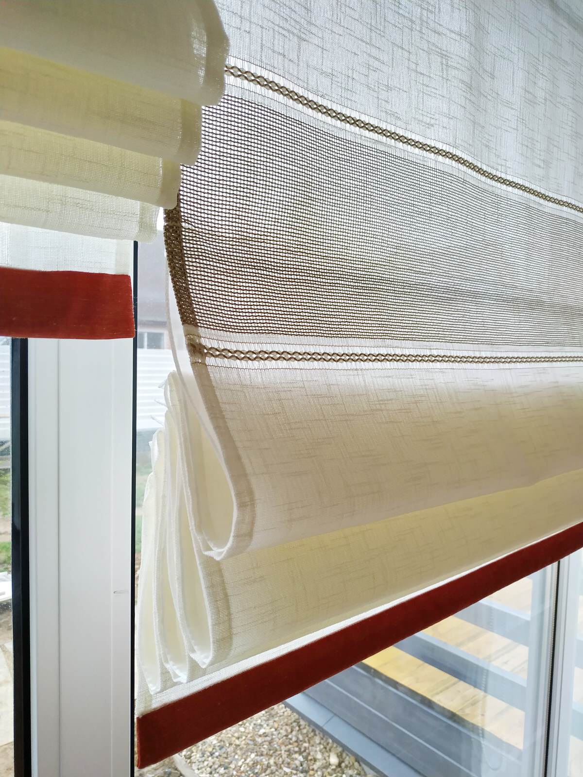 Римские шторы в разных проектах