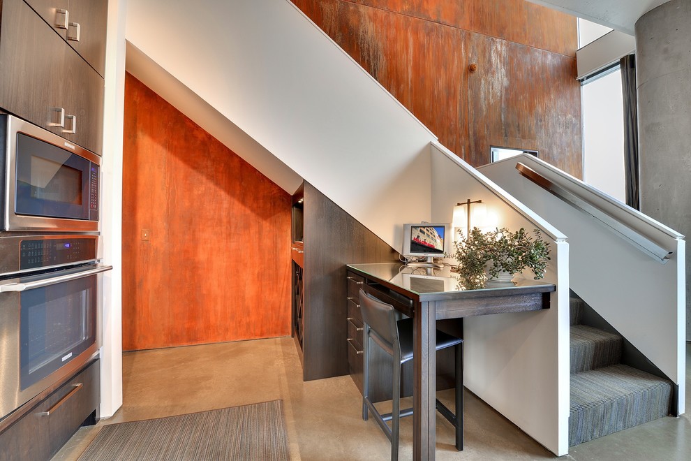 Design ideas for an industrial staircase in Minneapolis.