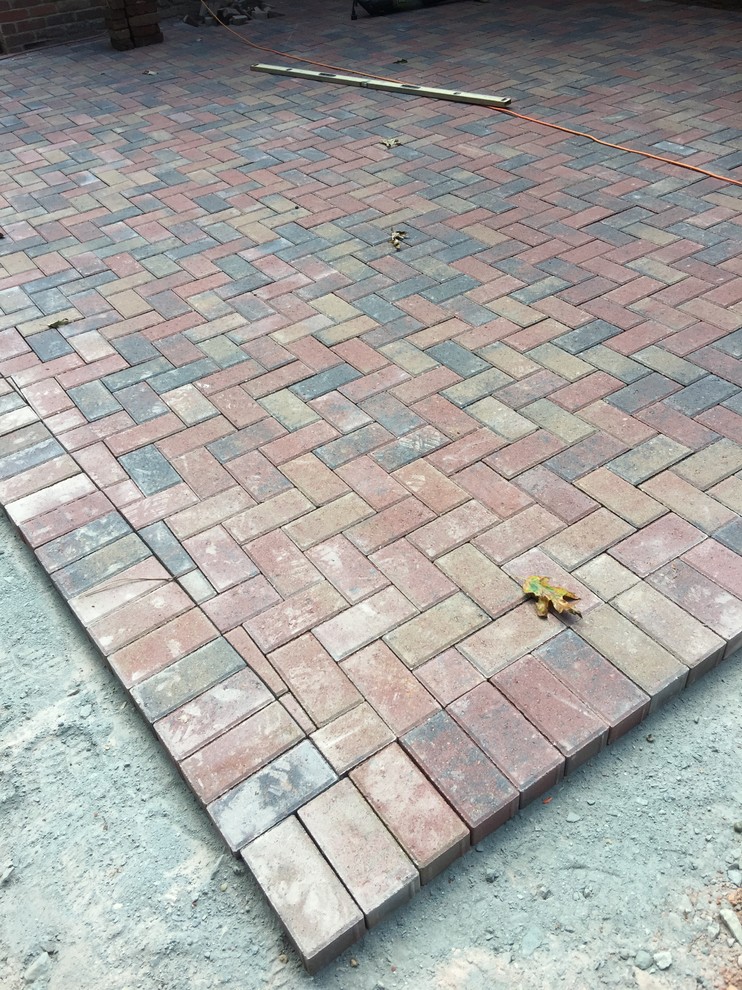 3 Tier PT Timber Walls, PT Timber Steps, Paver Patio, Irrigation, Sod, Drainage