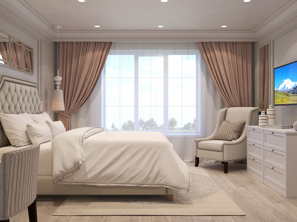 Проект двухэтажного коттеджа в неоклассическом стиле