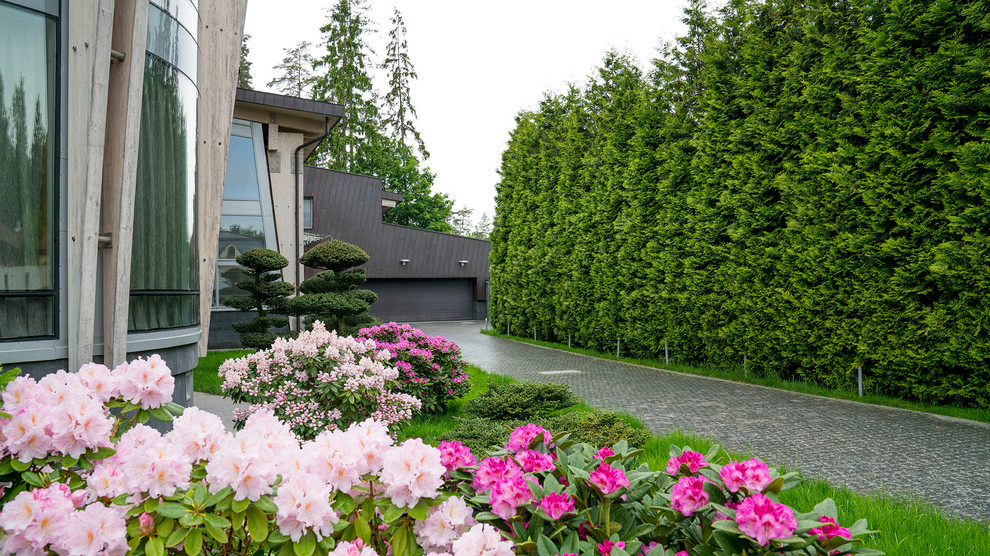 Сад с японским характером в КП  "Ландшафт", Усово 2010 г