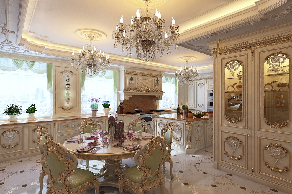 Перепланировка кухни-столовой