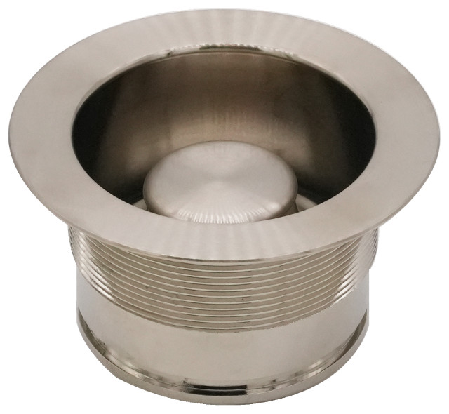 EzMount Style Disposal Flange And Stopper In Oil Rubbed Bronze