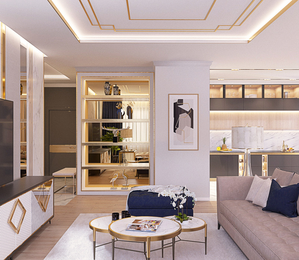 Квартира на Крестовском острове, 178 м2