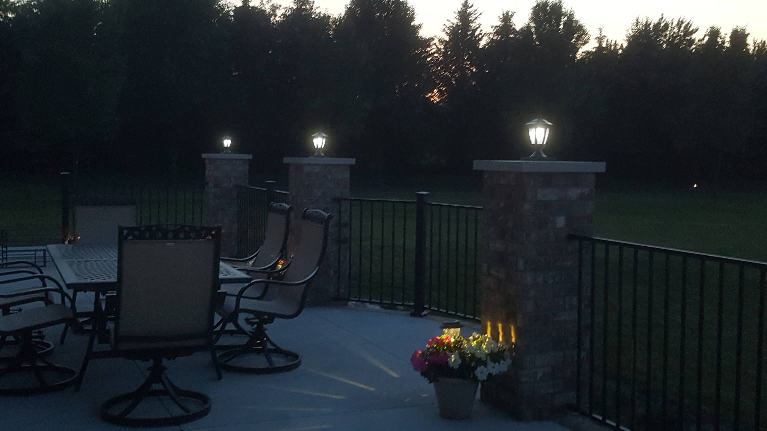 Custom Steel-Cement Raised Deck