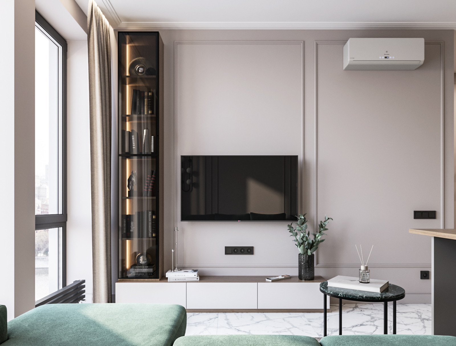 Москва, ЖК "PLAY". Евродвушка 46 кв.м.