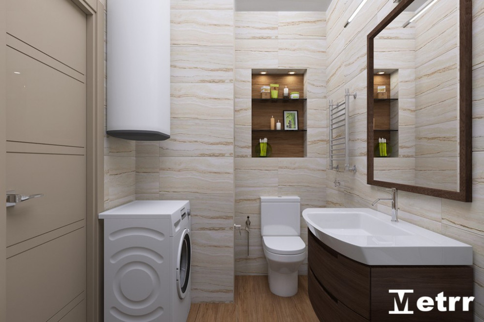 Дизайн - проект двухкомнатной квартиры S=61m2 ЖК Олимпия Парк