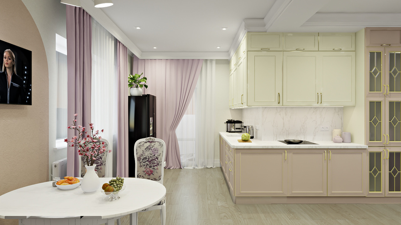 Неоклассика в 142 м2