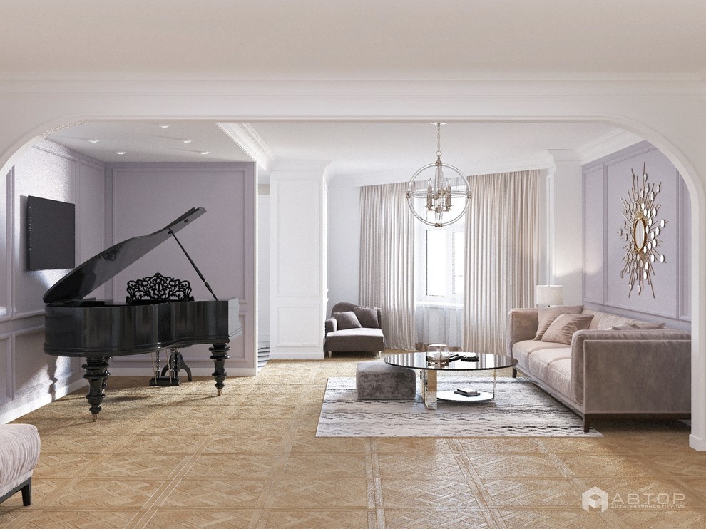 Классика с роялем (квартира в центре Петербурга)