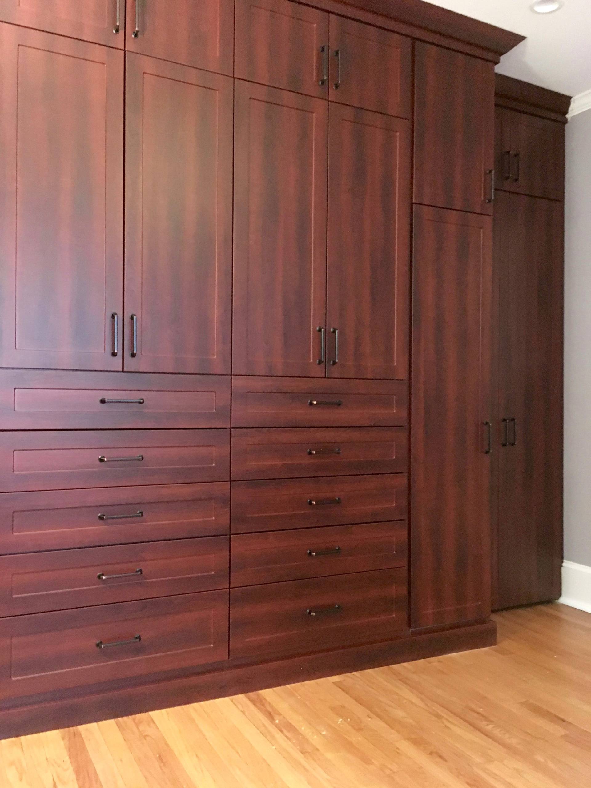 Armoire & Hidden  Walk-In Closet