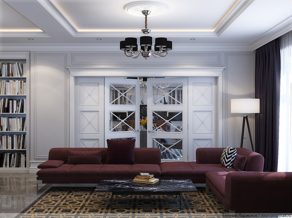 Интерьер дома в пригороде г.  Калининград.