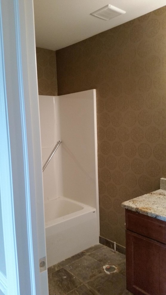 Wallpaper Install: Guenther Homes Model