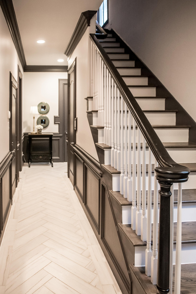Entryway - transitional entryway idea in San Francisco