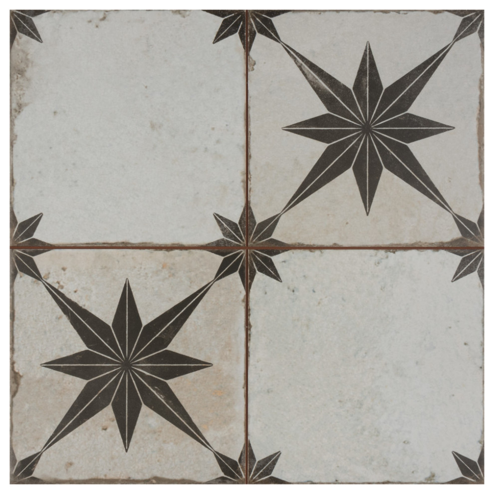 Kings Star Ara Nero Ceramic Floor and Wall Tile