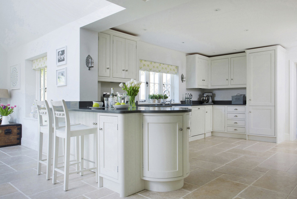 This is an example of an eclectic kitchen in Kent.